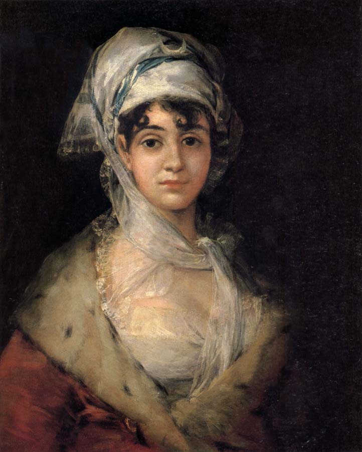 Francisco Jose de Goya Portrait of Antonia Zarate